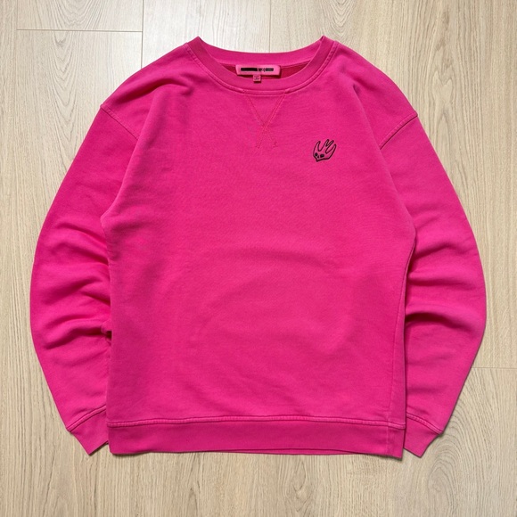 Alexander McQueen Tops - Alexander McQueen Swallow Logo Long Sleeve Crewneck Sweatshirt Womens Small